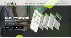 Desktop Screenshot of bareksa.com