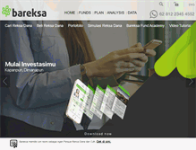 Tablet Screenshot of bareksa.com